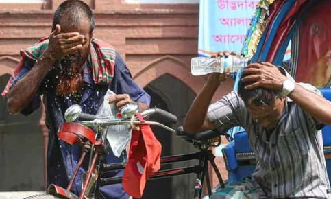 বাড়ছে তাপদাহ, হাঁসফাঁস জনজীবন