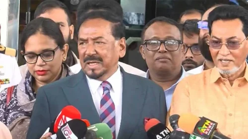 রাষ্ট্রপতির পদত্যাগের বিষয়ে কিছুই স্পষ্ট করলেন না স্পিকার