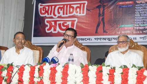জুলাই গণ-অভ্যুত্থানের শহিদদের স্মৃতি রক্ষায় রাজশাহীতে স্মৃতিস্তম্ভ নির্মানের আশ্বাস মিনুর