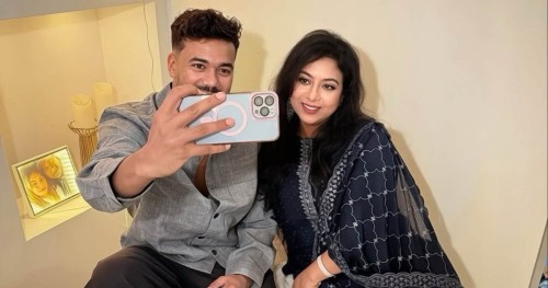 শাবনূরের সঙ্গে বারবিকিউ পার্টিতে তাসকিন