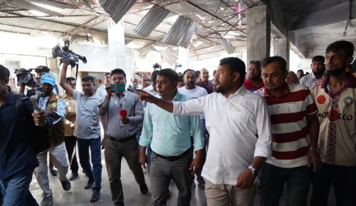 রাজশাহীর ফুটপাত দখলমুক্ত ও ক্ষুদ্র ব্যবসায়ীদের পুর্নবাসন করা হবে : রাসিক প্রশাসক